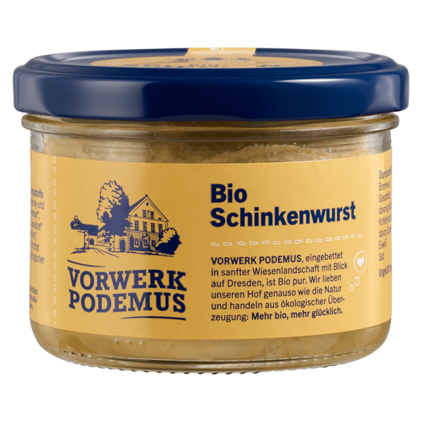 Vorwerk Podemus Bio Schinkenwurst