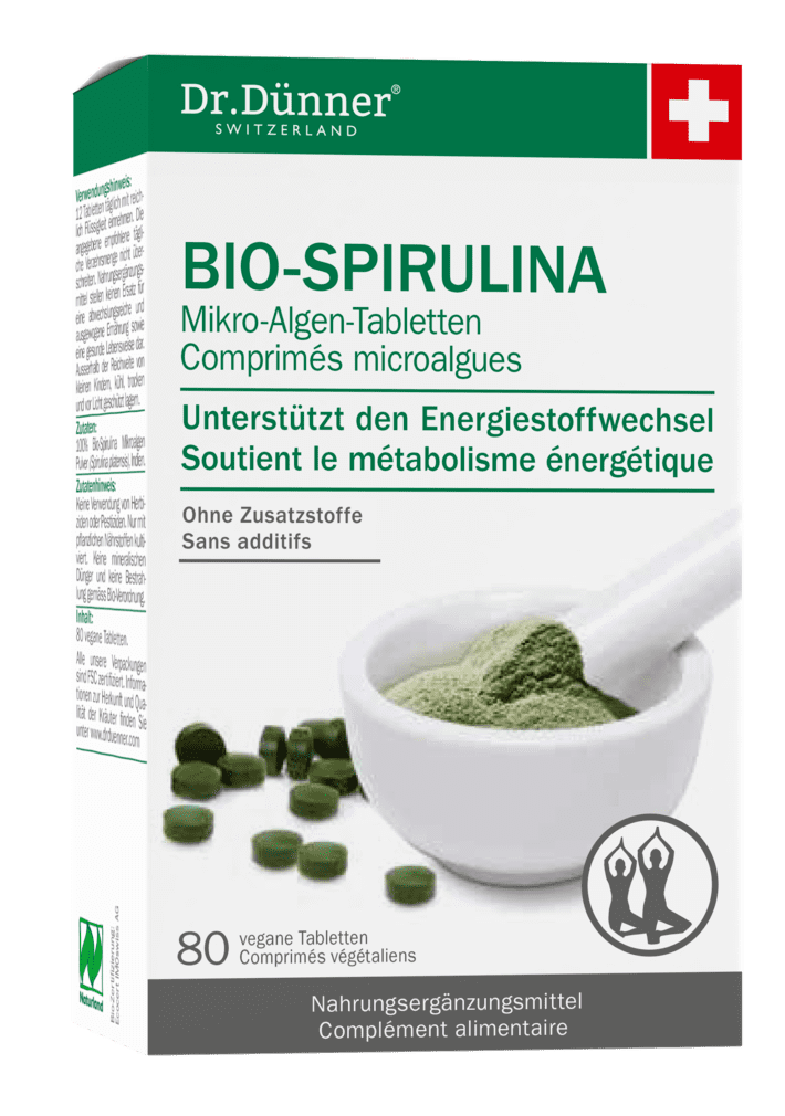 goedkeuren Verplicht Oefenen Bio Spirulina Tabletten von Dr.Dünner bei greenist.de