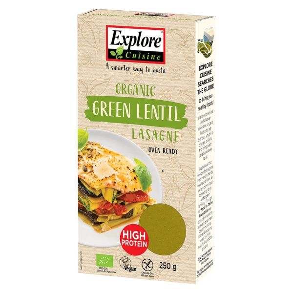 Explore Cuisine Bio Lasagne aus grünen Linsen