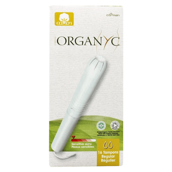 Organyc Tampons Regular mit Applikator