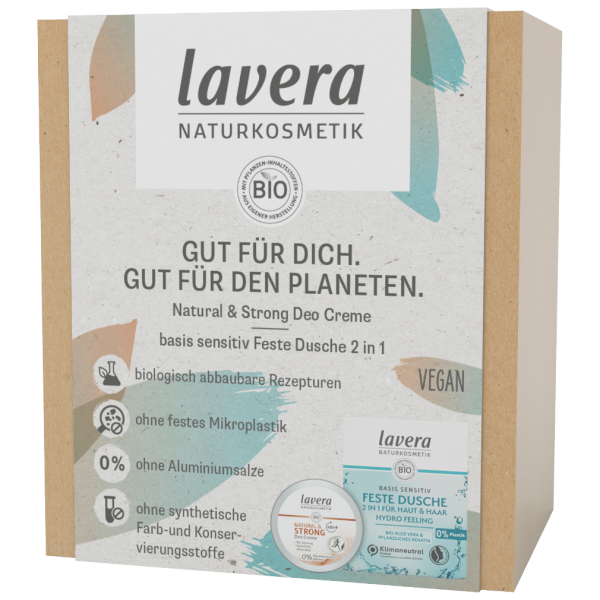 Lavera Geschenkset Dusch- und Körperpflegemomente