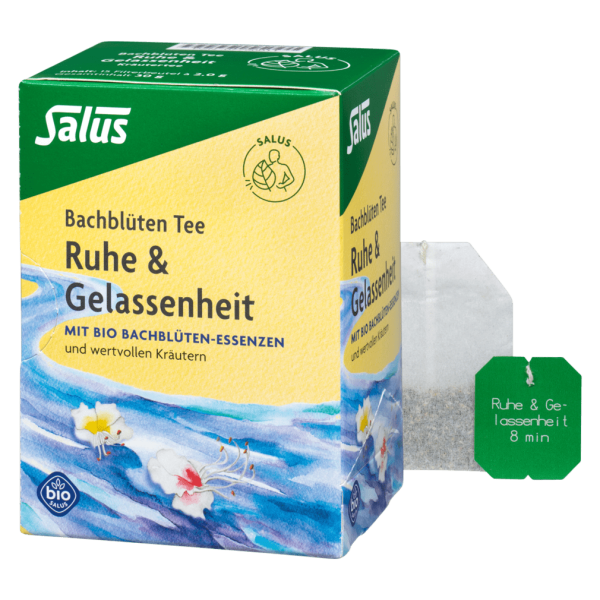 Salus Bio Bachblüten Tee &quot;Ruhe &amp; Gelassenheit&quot;