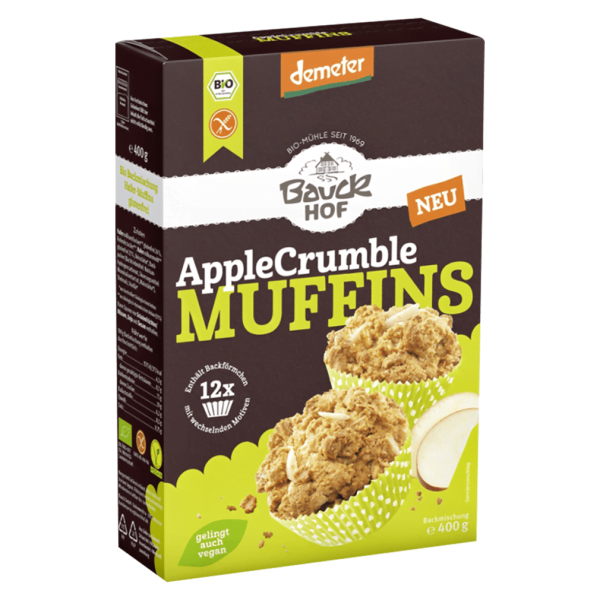 Bauckhof  Bio Apple Crumble Muffins