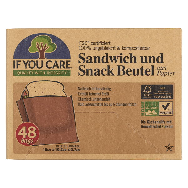 If You Care Sandwich &amp; Snack Beutel
