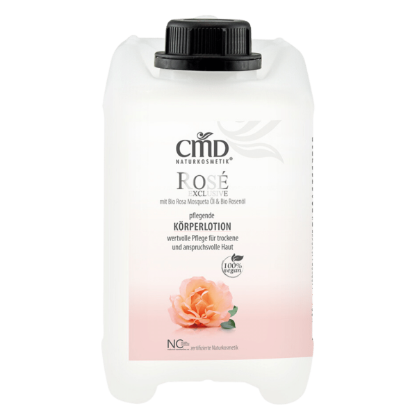 CMD Naturkosmetik Körperlotion Rosé Exclusive 2,5 Liter Großgebinde