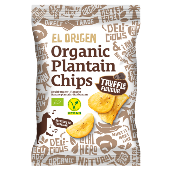 el Origen Bio Kochbananen Chips Trüffel