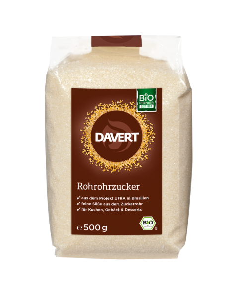 Davert Bio Rohrohrzucker UFRA