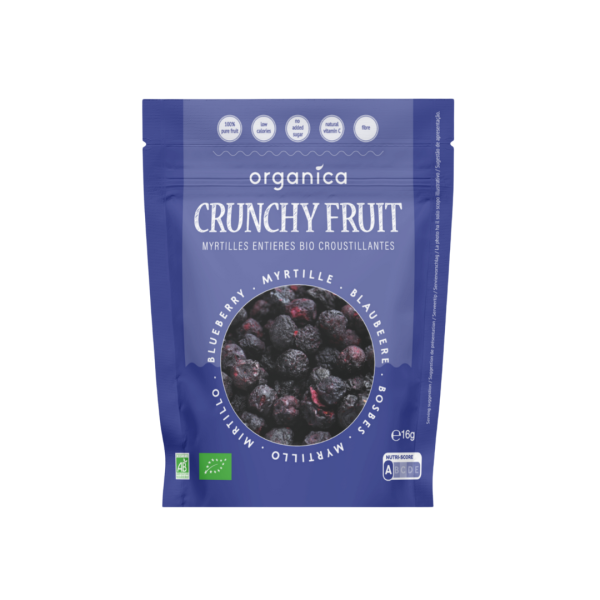 Organica Bio Crunchy Fruit, Blaubeeren