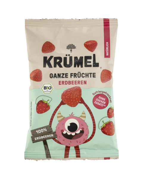 Krümel Ganze Früchte Erdbeeren, 10 g