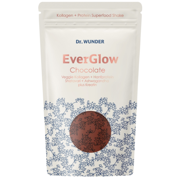 Dr. Wunder EverGlow Choco-Mesquite Kollagen + Super-Food-Shake