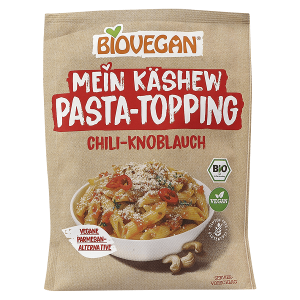 Biovegan Bio Mein Pasta Topping Chili-Knoblauch