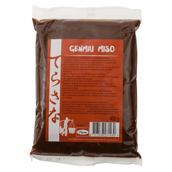 TS Import Paste aus Reis &amp; Soja Genmai Miso (im Säckchen) MHD 20.04.2024