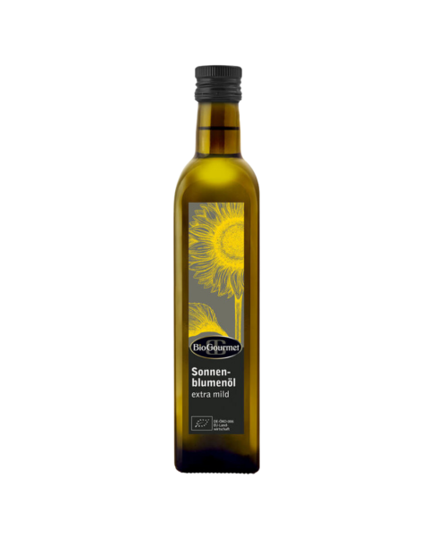 BioGourmet Bio Sonnenblumenöl mild, 500ml