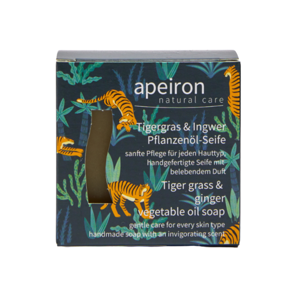 Apeiron Tigergras & Ingwer Seife