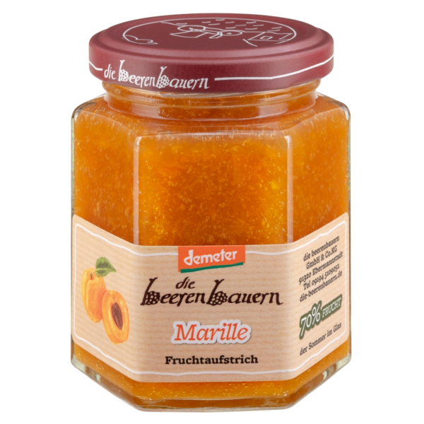 die beerenbauern Bio Marille Fruchtaufstrich