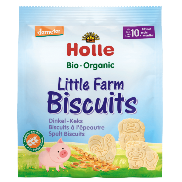 Holle Bio Little Farm Biscuits Dinkel