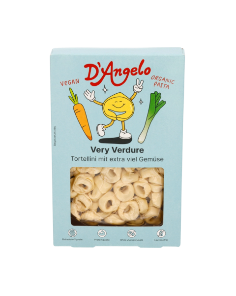 D&#039;Angelo Bio Very Verdure Tortellini mit extra viel Gemüse