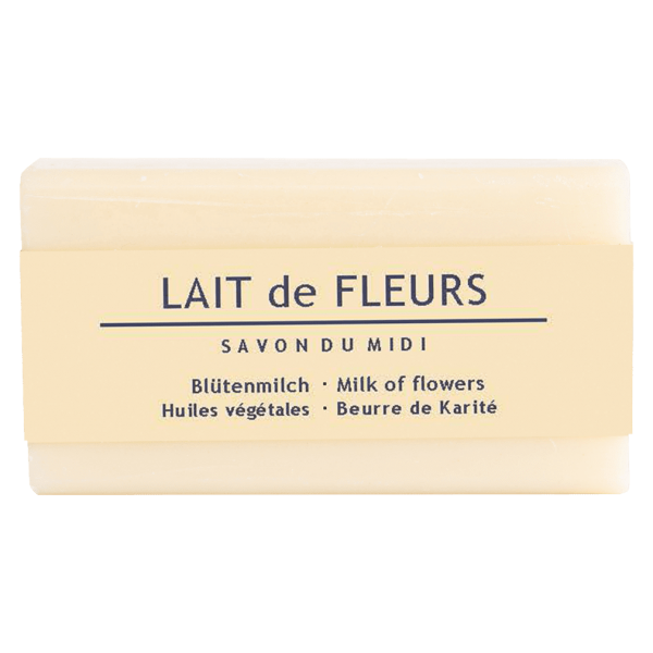 Savon Du Midi Karité-Seife Lait de Fleurs 100g