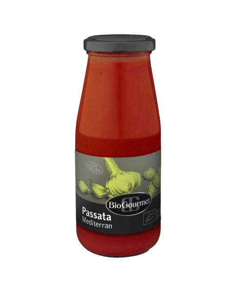 BioGourmet Bio Passata Mediterran, 410g