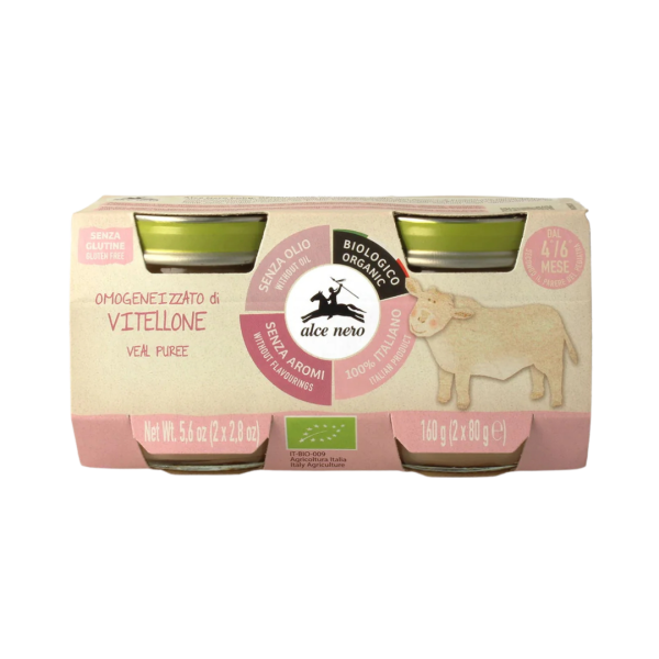 Alce Nero Bio Kalbsbrei Baby Food