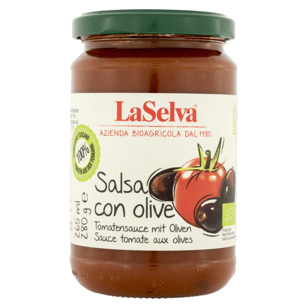 LaSelva Bio Salsa con Olive