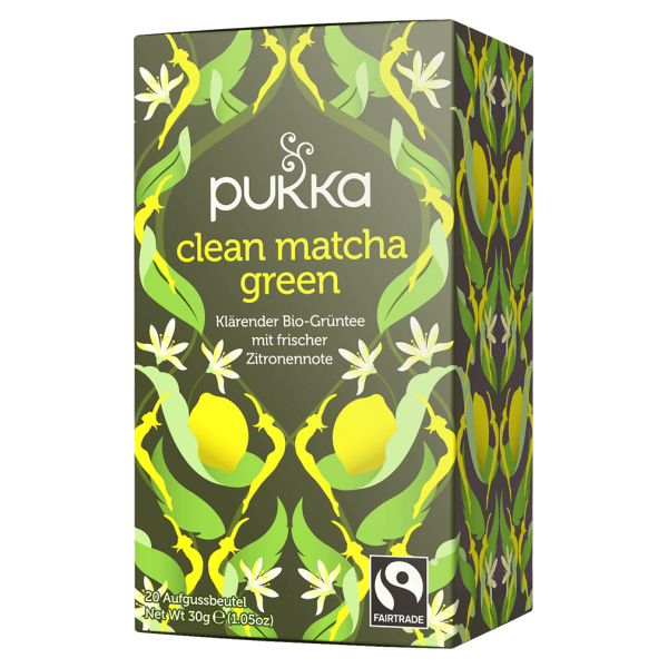 Pukka Bio Clean Matcha Green