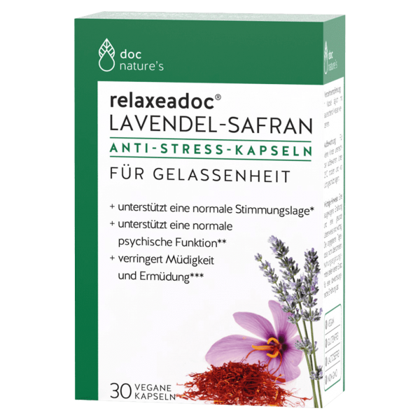 doc phytolabor Lavendel Safran Anti Stress Kapseln
