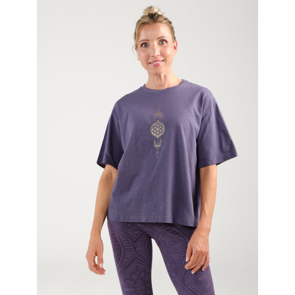 Spirit of Om Shirt Priya Vega - traube