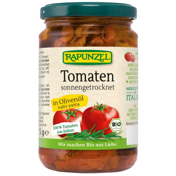 Rapunzel Bio Tomaten getrocknet in Olivenöl, mild-würzig