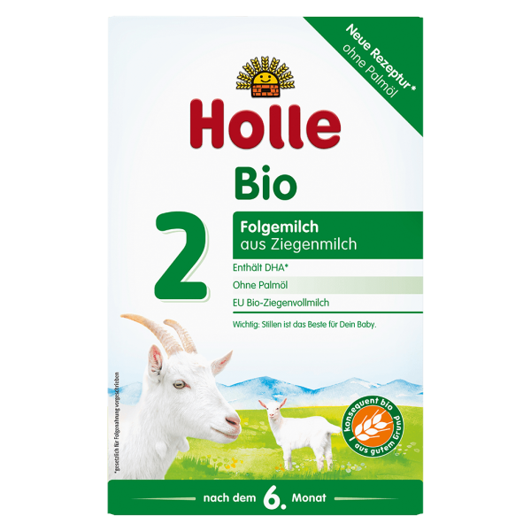 Holle Bio Folgemilch 2 aus Ziegenmilch