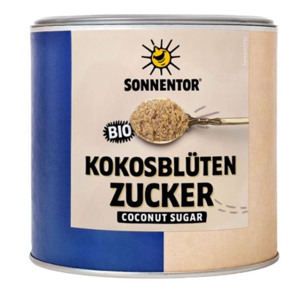 Sonnentor Bio Kokosblütenzucker, 300 g, Gastrodose klein