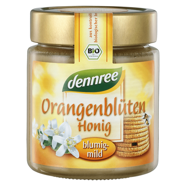 dennree Bio Orangenblütenhonig