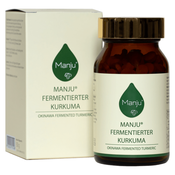 Manju Manju Fermentierter Kurkuma, 250 Tabletten