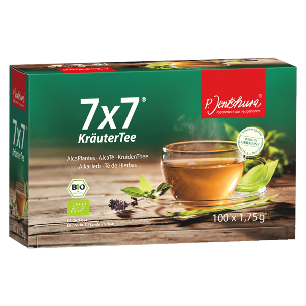 P. Jentschura Bio 7x7 Kräutertee, Filterbeutel