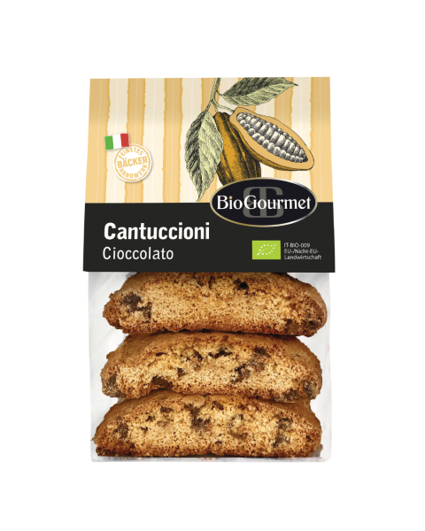 BioGourmet Bio Cantuccioni Cioccolato, 180g