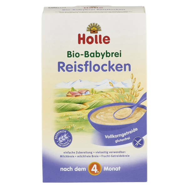 Holle Bio-Babybrei Reisflocken, 250g