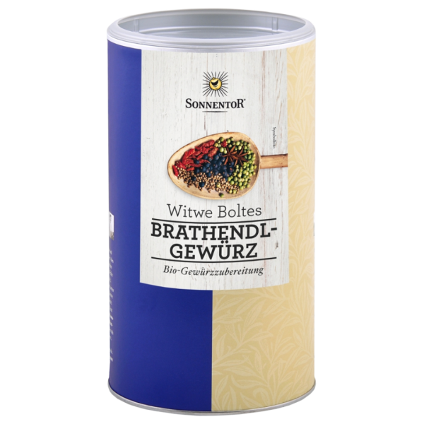 Sonnentor Bio Witwe Boltes Brathendlgewürz 430 g, Gastrodose groß