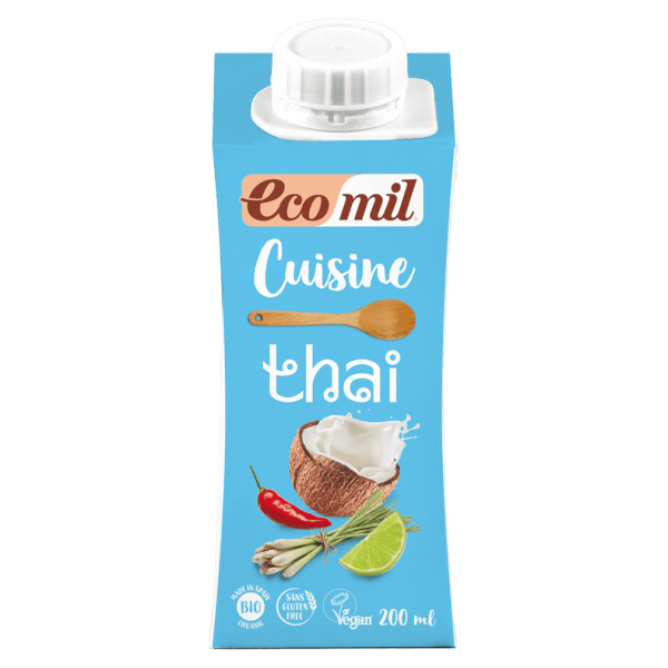 EcoMil Bio Cuisine Thai, Kokosbasis, 200ml