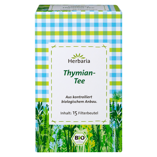 Herbaria Bio Thymian-Tee, 15 Filterbeutel