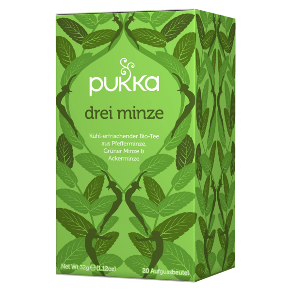 Pukka Bio Drei Minze Tee