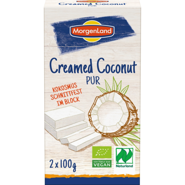 MorgenLand Bio Creamed Coconut pur 200g