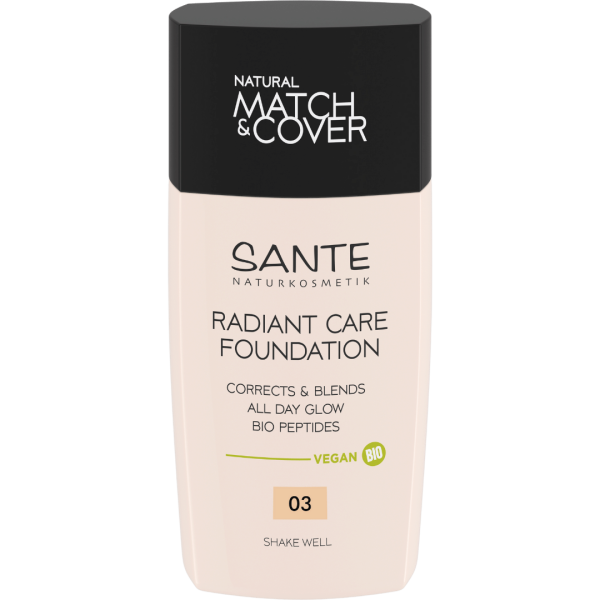 Sante Naturkosmetik Radiant Care Foundation 03