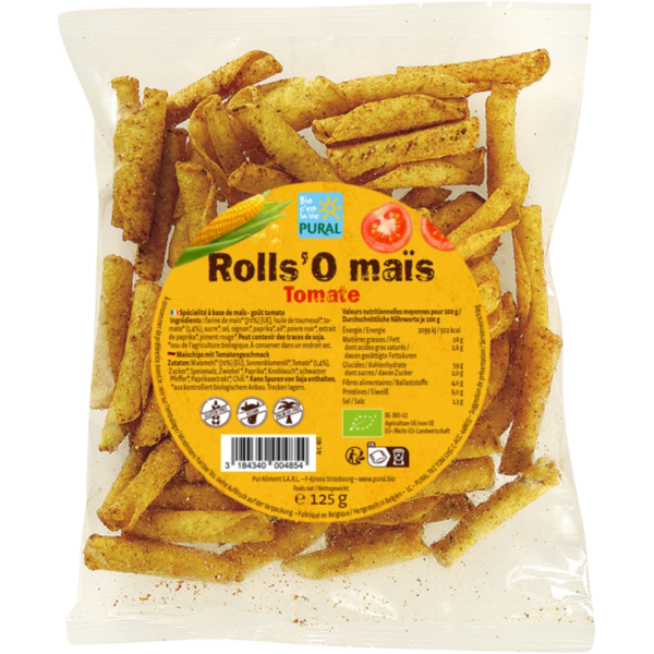 Pural Bio Rolls'O maïs Tomate