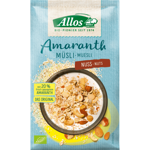 Allos Bio Amaranth Nuss Müsli