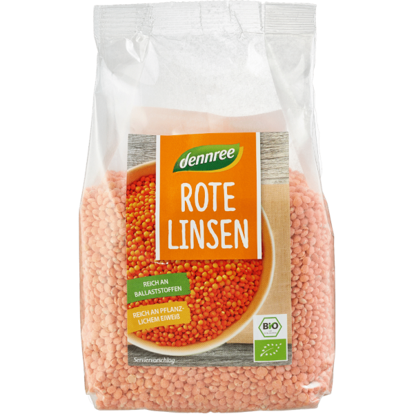 dennree Bio Rote Linsen