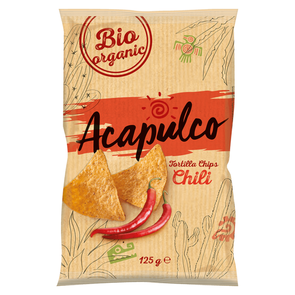 Acapulco Bio Tortilla Chips Chili