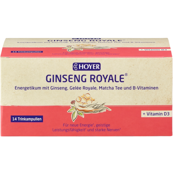 Hoyer Ginseng Royale Energetikum, 14 Ampullen