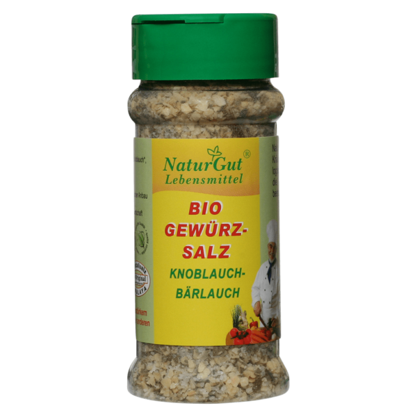 NaturGut Bio Knoblauch &amp; Bärlauch, Gewürzsalz