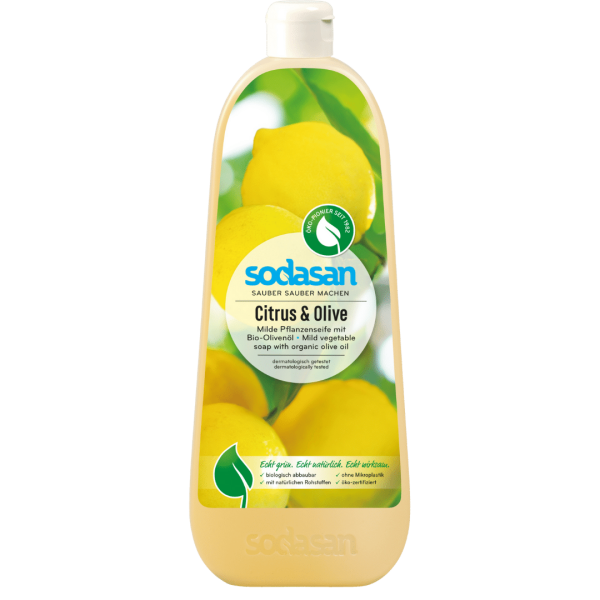 Sodasan Flüssigseife Citrus &amp; Olive