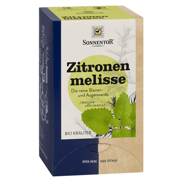 Sonnentor Bio Zitronenmelisse Tee, 18 Beutel